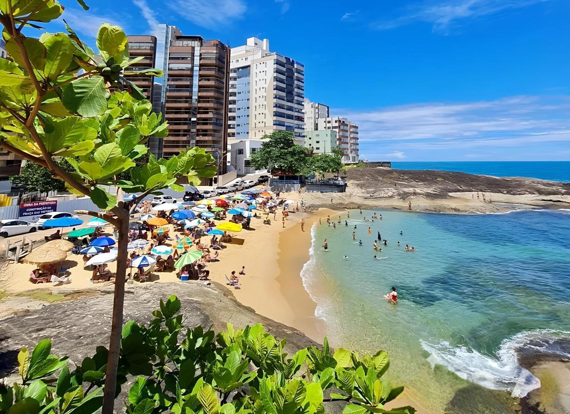 Hostel Agua Verde Guarapari Bagian luar foto
